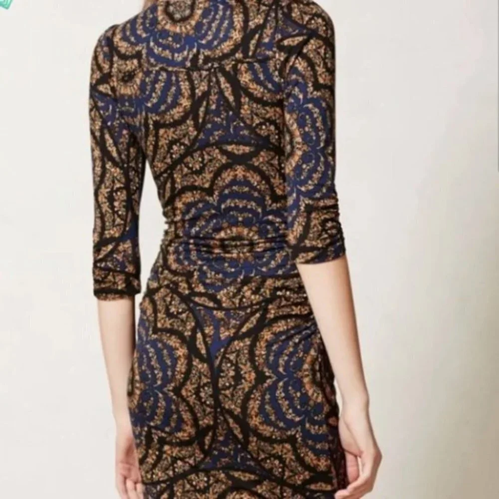Vanessa Virginia Lena Faux Wrap Dress Size S - Picture 2 of 12